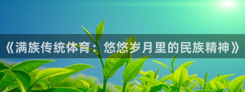 米兰体育官网下载是干嘛的公司：《满族传统体育：悠悠岁